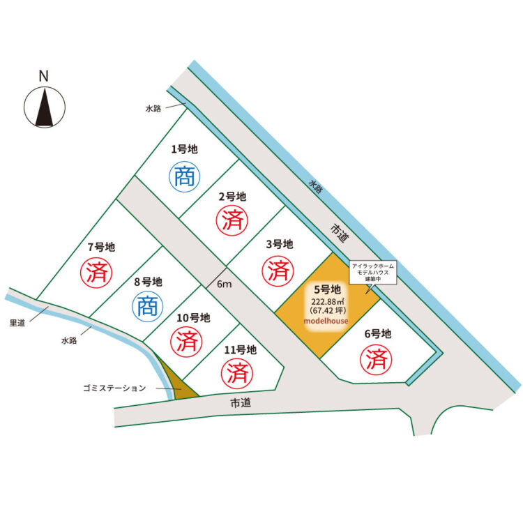 区画図