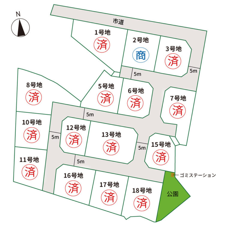 区画図