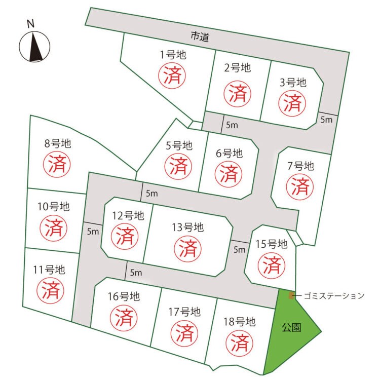 区画図