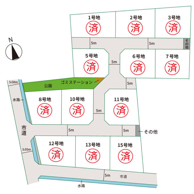 区画図