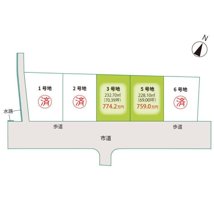 区画図