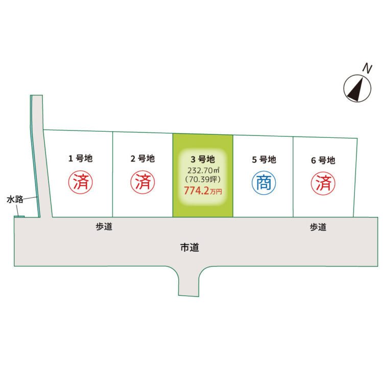 区画図