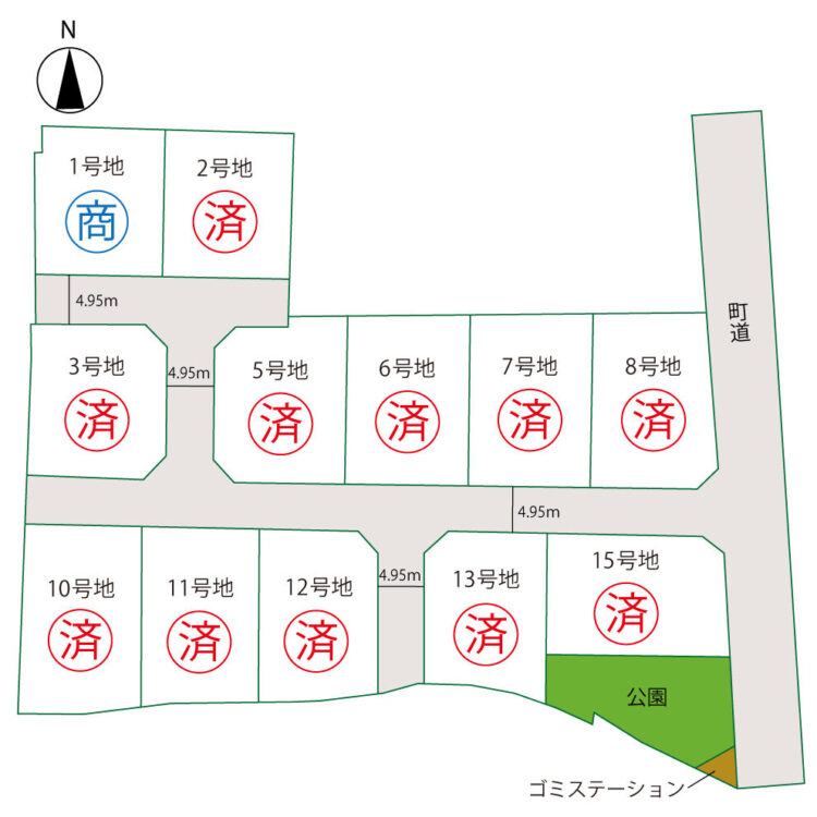 区画図
