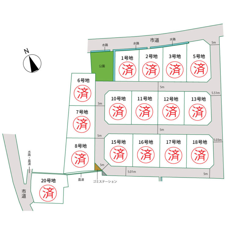 区画図