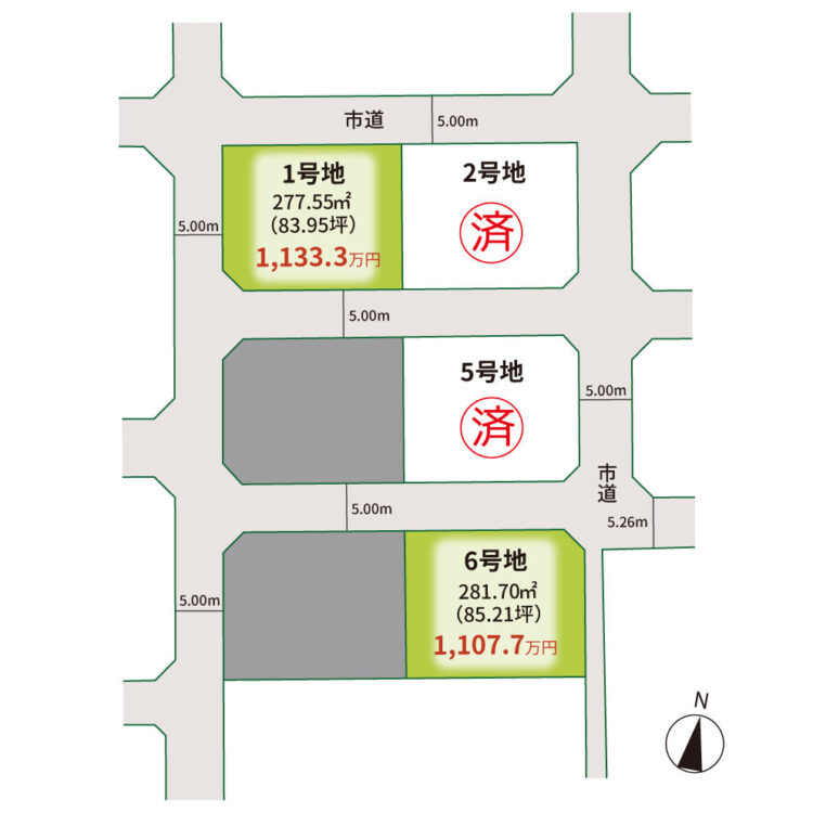 区画図