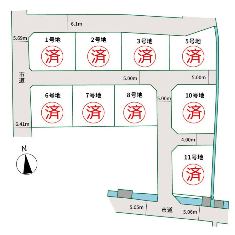 区画図