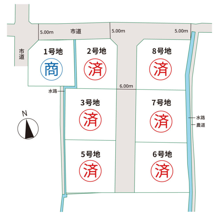 区画図
