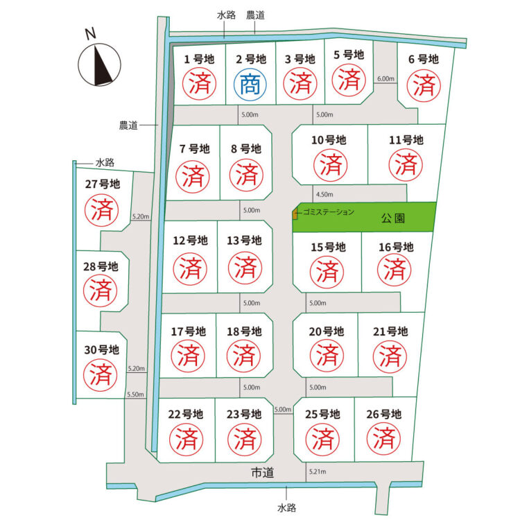 区画図