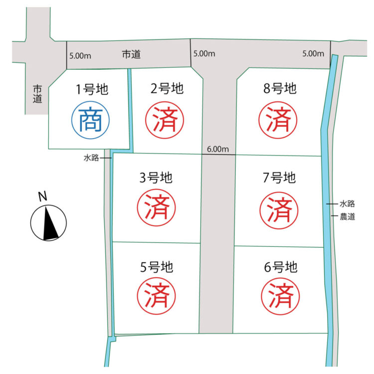 区画図