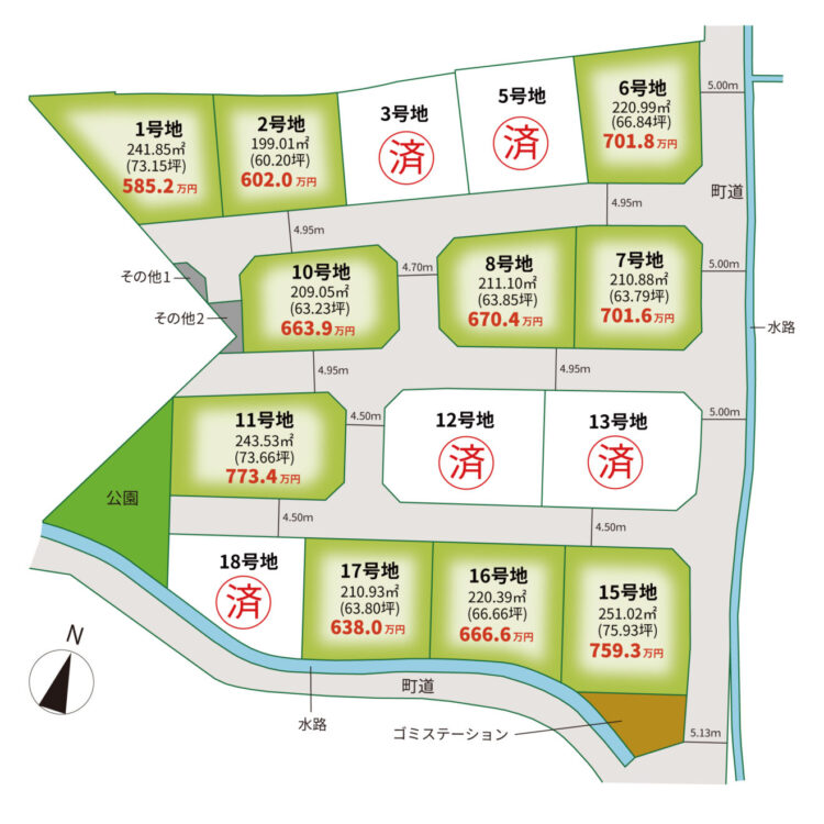 区画図