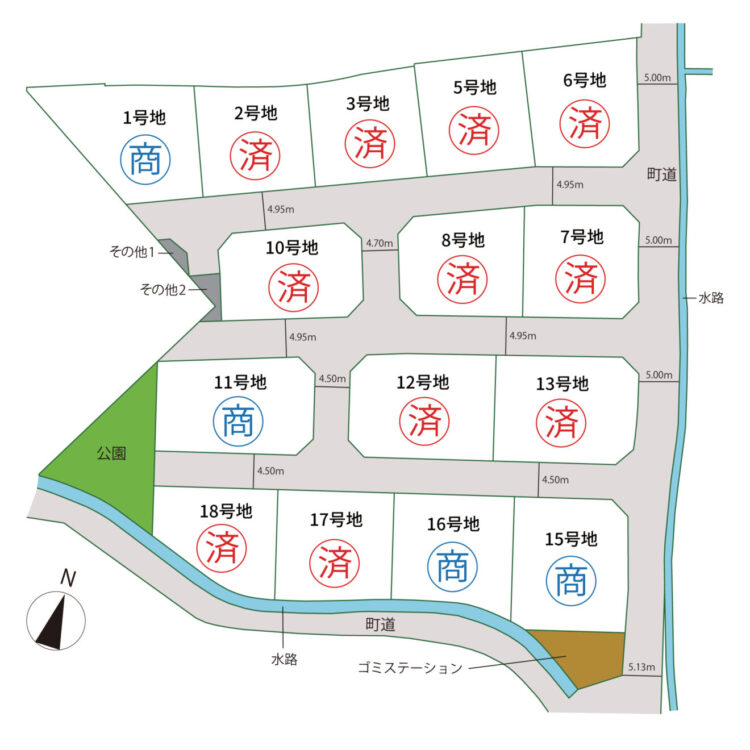 区画図