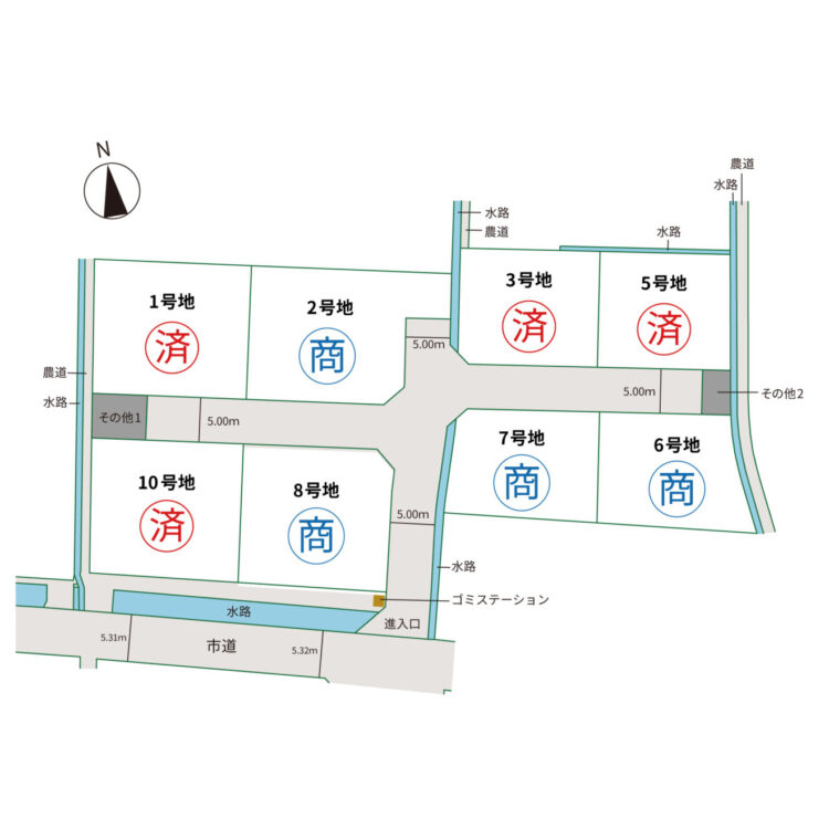 区画図