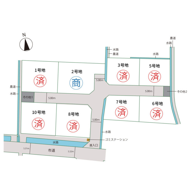 区画図
