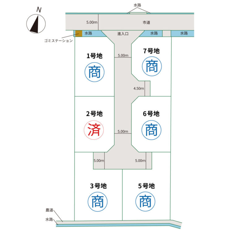 区画図