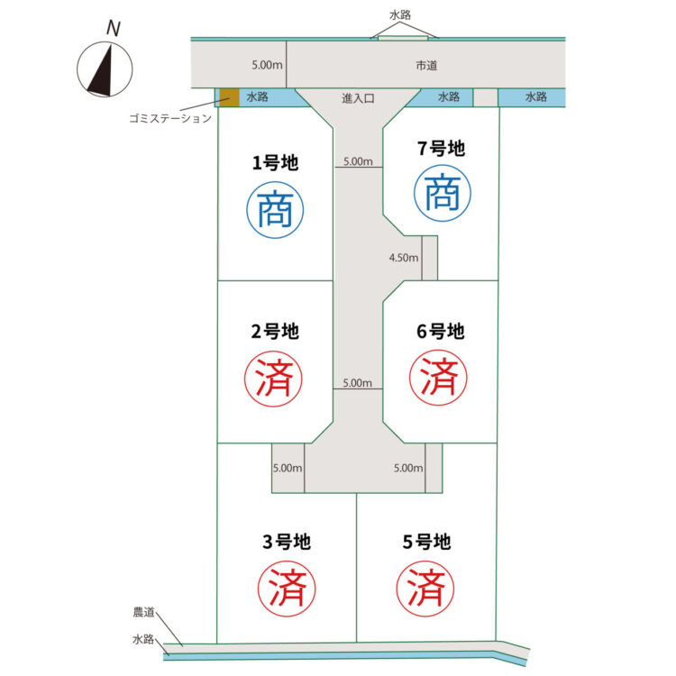 区画図