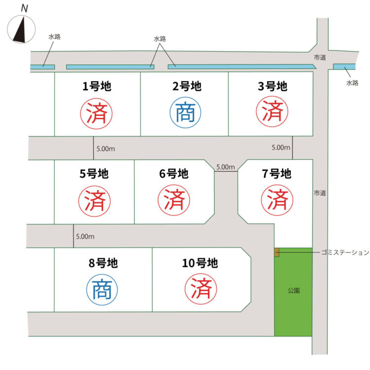 区画図