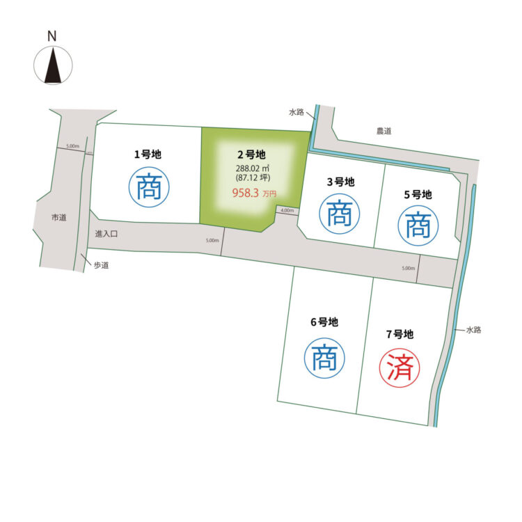 区画図