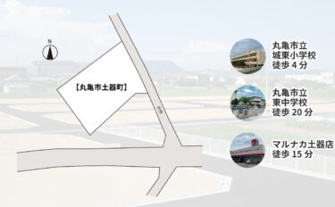 【仲介-売土地】丸亀市土器町
