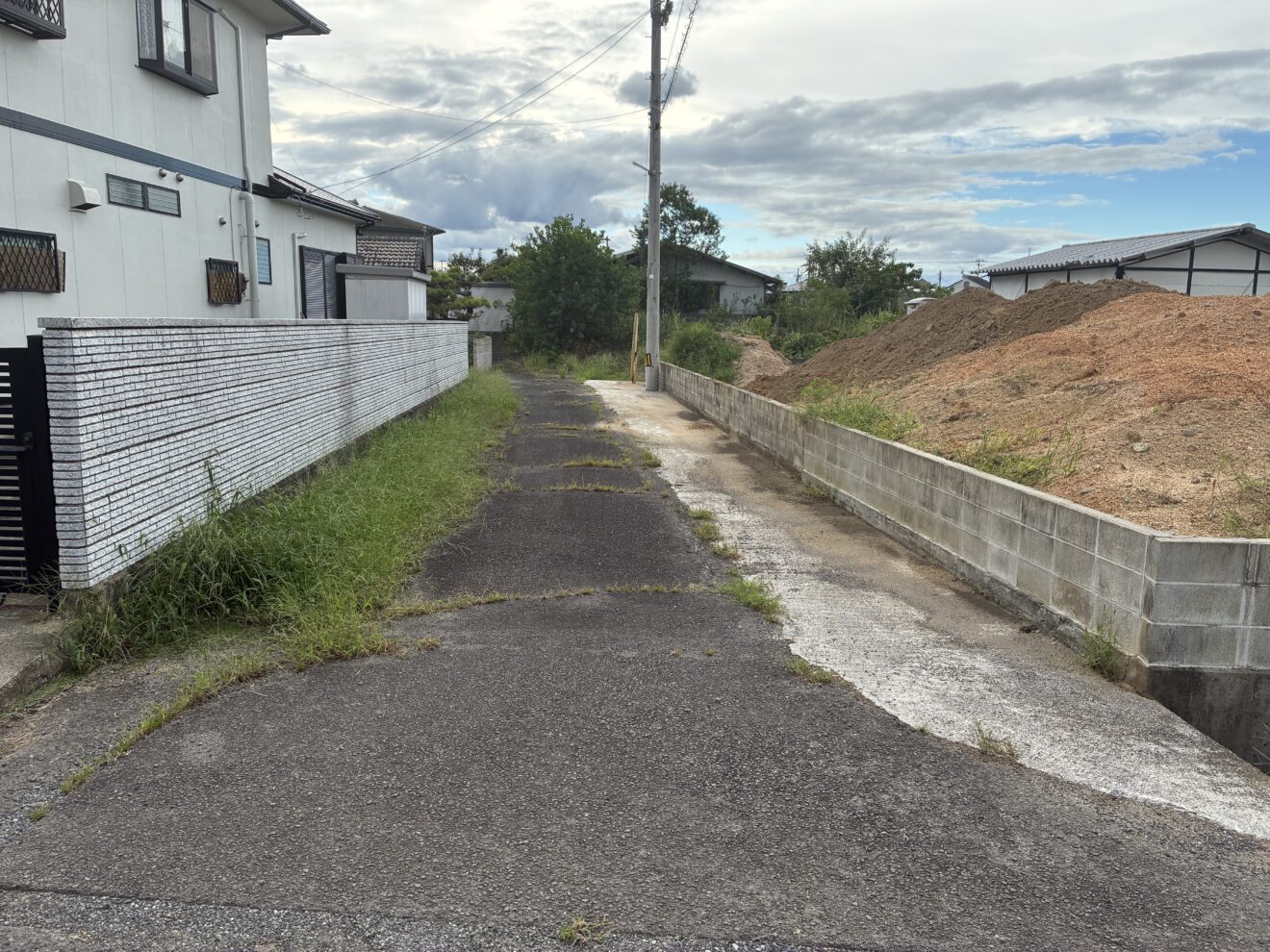 前面道路