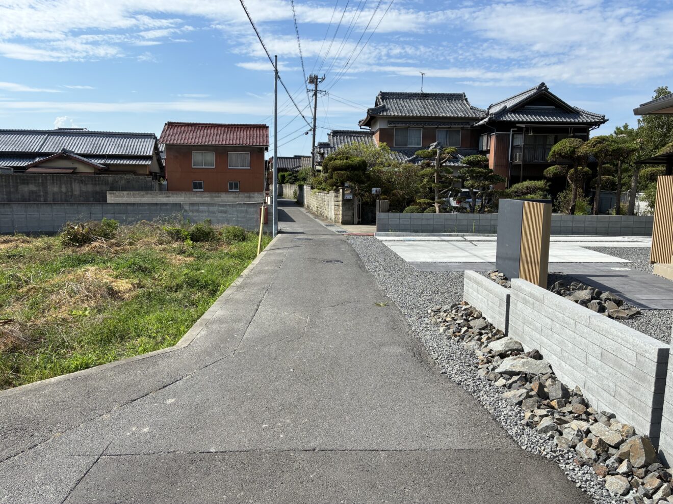 前面道路