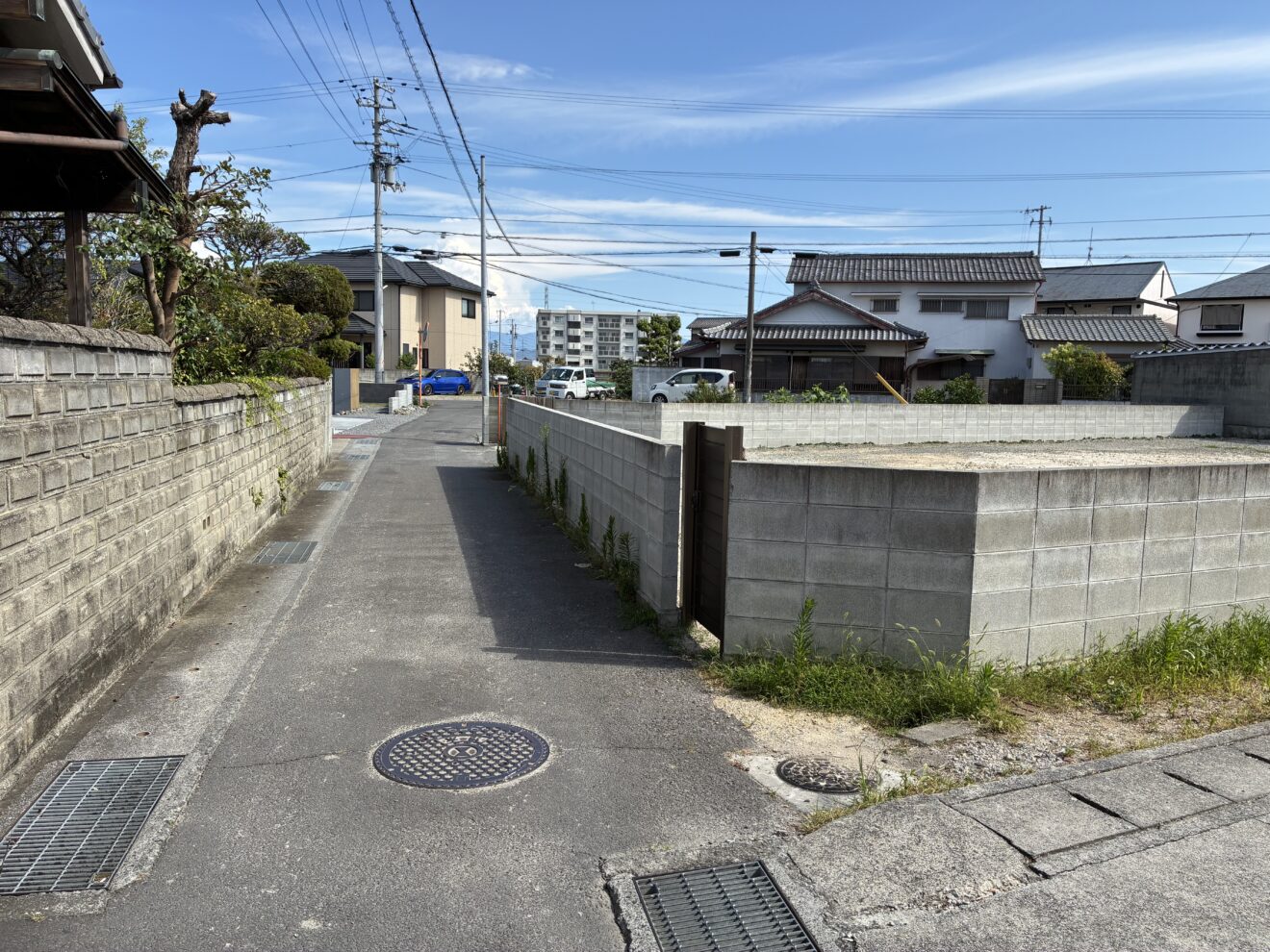 前面道路