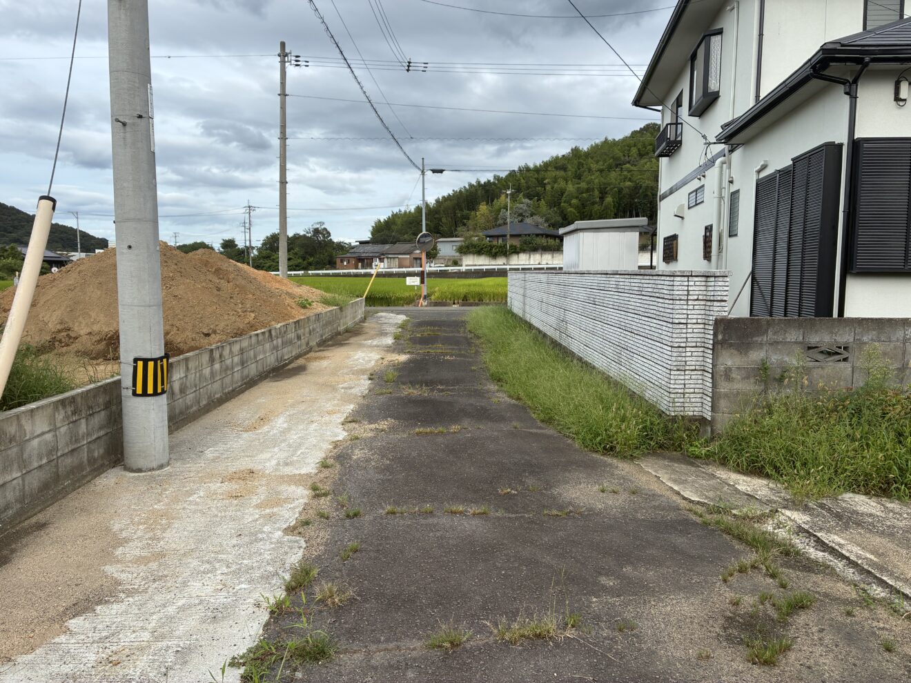 前面道路